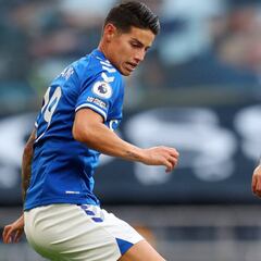 James Rodríguez inicia su historia en Goodison Park