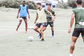 Atlético Nacional tuvo su primer entrenamientos antes de enfrentar a Millonarios en la Florida Cup. Los verdes trabajaron en el Omni Champions Gate.