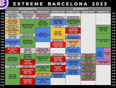 Extreme Barcelona: horarios y como seguirlo en directo