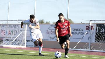 Imagen de un partido de la SD Formentera