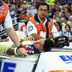 América da parte médico de Brian Rodríguez