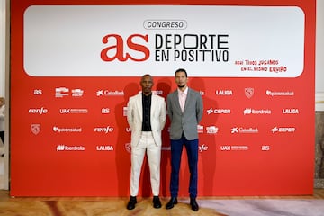 Martín Aponte y Yodalis Reyes, vocales de la fundación baloncesto sin fronteras.