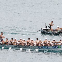 Zierbena pega primero en La Concha