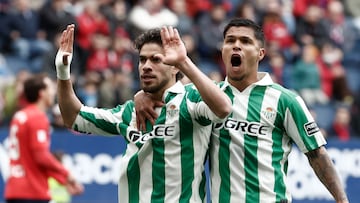 Abde celebra su gol ante Osasuna.