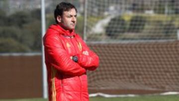 Santi Denia, seleccionador Sub-17.