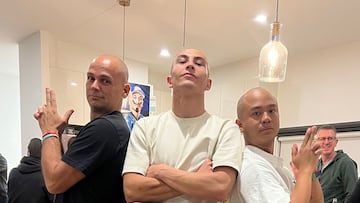 Noè Herrera, Raúl Fernández, Patrick Tiktik y Roberto Simionato.