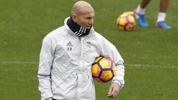 Las dudas de Zidane para el partido contra el Nápoles