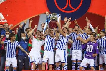 La Real Sociedad campeona de la Copa del Rey.