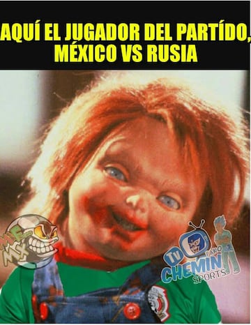 A reír un rato con los memes del México vs Rusia