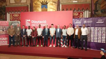 Presentación del Campeonato de Europa de Cross por clubes que se celebrará el domingo en Oropesa del Mar (Castellón).