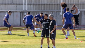 El Rayo de Francisco echa a andar con Aridane y seis canteranos