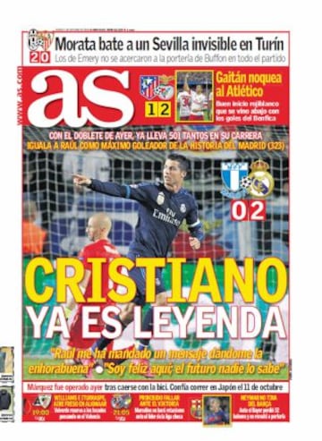 Las portadas de AS de octubre