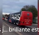 Encuentra al bus del PSG, ve su momento de hacerse famoso... ¡y lo logra!
