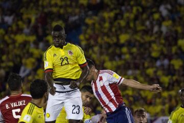 En imágenes la derrota de Colombia ante Paraguay