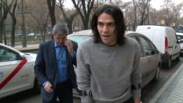 Falcao, en Madrid: "Estoy seguro de que podré jugar el Mundial"