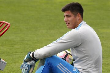 Su debut en la U fue el 22 de julio de 2017 en un partido de Copa Chile ante  Ñublense, ante una lesión de Fernando de Paul. Hoy es el tercer arquero de los azules.