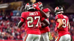The Tampa Bay Buccaneers scored 20 unanswered points to top the New York Giants on Monday Night Football bringing and end to a two game losing skid.