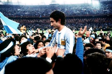 Ardiles es otro de los que tuvo un gran Mundial en México 86. Fue junto con Kempes el responsable de generar las jugadas de peligro en el certamen.