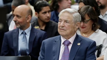Milliardär George Soros, Deutschland, Berlin, Eröffnung des Europäischen Roma Instituts für Kunst und Kultur (ERIAC) durch StM/AA Roth, 08.06.2017 (Photo by Popow/ullstein bild via Getty Images)