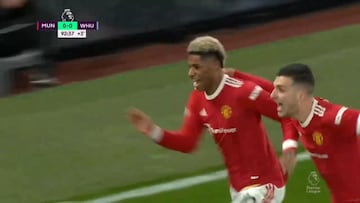 El gol del United en el 93' que desata la polémica