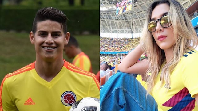 El supuesto beso en la boca de James y Daniela Ospina que confirmaría su reconciliación - AS.com