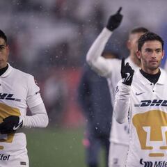 Alineación de Pumas para enfrentar a Cruz Azul