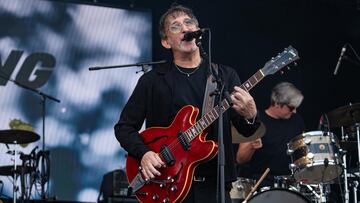 Ian Broudie, líder de The Lightning Seeds, durante una actuación el verano pasado en el Reino Unido.