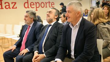 Uribes y Carballeda, en el Media Day.