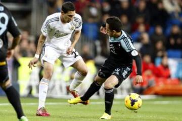 Di María con el balón.