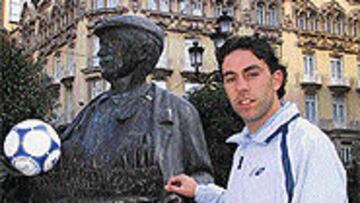 "En la plantilla me llaman el tortuga porque me sale un caparazón cuando corro en el campo