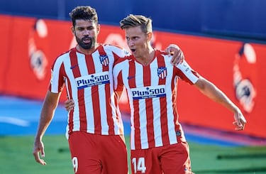 1x1 del Atleti: Llorente se come el césped y Savic lidera la zaga