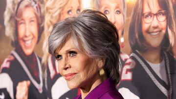 Cast member Jane Fonda attends a premiere for the film "80 for Brady" in Los Angeles, California, U.S., January 31, 2023. REUTERS/Mario Anzuoni . REFILE - QUALITY REPEAT