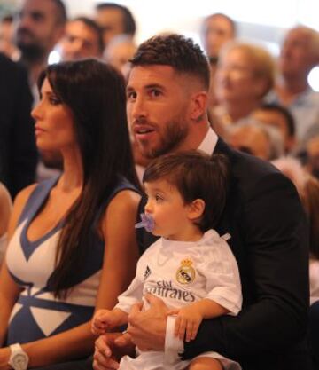 Esposa de Sergio Ramos se robó las miradas