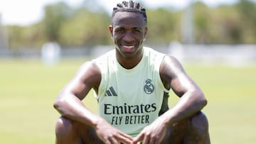 Vinicius, del Real Madrid.