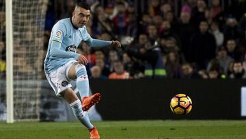 Iago Aspas suma 25 goles en lo que va de curso, 18 de ellos en LaLiga.