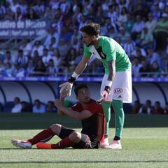 El Mirandés silenció al Colombino con un gol en el 92' que le hace soñar con el ascenso