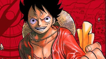Luffy en One Piece TCG.
