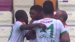 En su regreso: Junior Fernandes salvó a su equipo con este gol