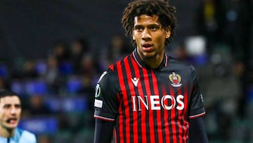 Jean Clair TODIBO of Nice during the UEFA Europa Conference League match between Sheriff Tiraspol and OGC Nice at Zimbru Stadium on March 9, 2023 in Chisinau, Moldova. (Photo by Jean-Marc Ponte/OGCNice/Icon Sport via Getty Images)