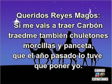 Los mejores memes de la llegada de los Reyes Magos