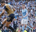 Alexis anotó un golazo en empate de Arsenal ante City