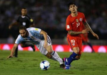 Eliminatorias: Argentina - Chile en imágenes