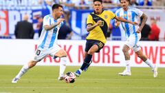 Kendry Páez, la joya ecuatoriana se lleva el jersey de Messi