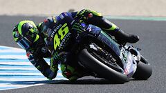 Valentino Rossi en el GP de Australia de 2019.