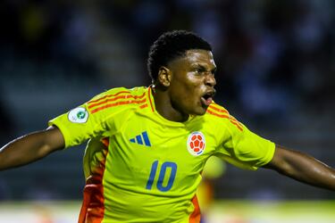 El atacante es uno de los más experimentados, tras haber destacado en Atlético Nacional y ahora en Francia. Desequilibrante en el frente de ataque, en donde ya aportó con un gol ante Argentina. 