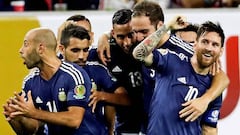 Argentina se luce ante Estados Unidos y está en la final de la Copa