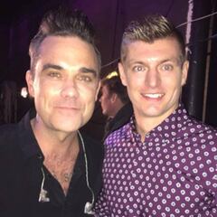 Toni Kross reafirma que es muy fan de Robbie Williams