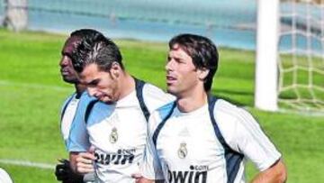 Álvaro Negredo durante un entrenamiento