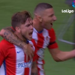 Resumen y gol del Sporting vs. Las Palmas de Liga 1 | 2 | 3