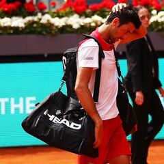 Defeat 'not the end of the world', says Djokovic